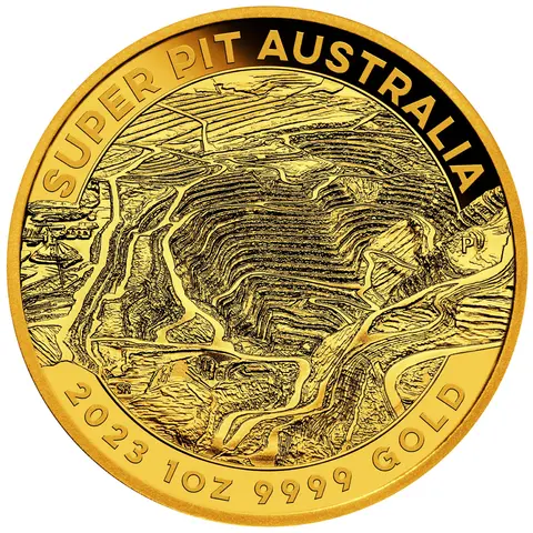 Australien Super Pit 1 Unze 2023