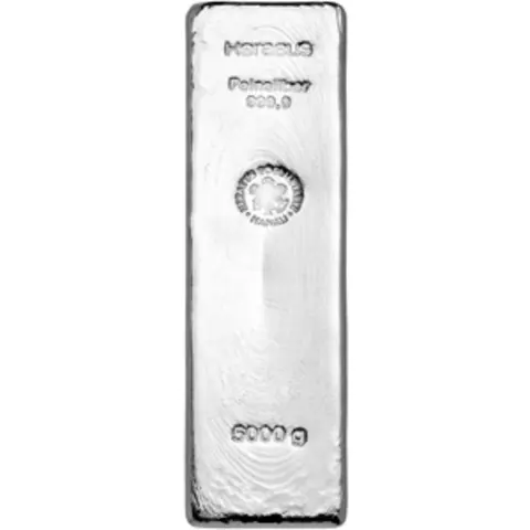Silberbarren 5000 Gramm Heraeus Umicore Degussa