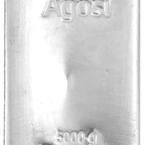Silberbarren 5000 Gramm Agosi