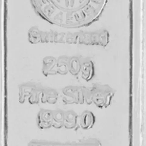 Silberbarren 250 Gramm Argor