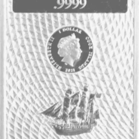 Silberbarren 31,1 Gramm Cook Island