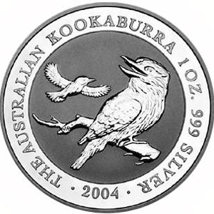 Kookaburra 1 Unze 2004