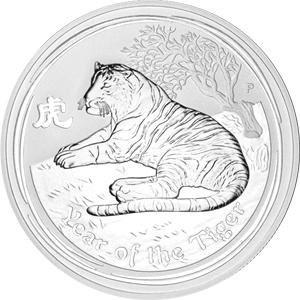 Tiger 1/2 Unze 2010 Lunar II