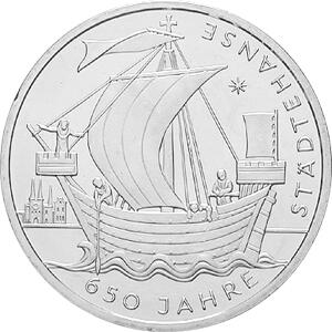 10 Euro Silber Gedenkmünze ST 2006 Städtehanse