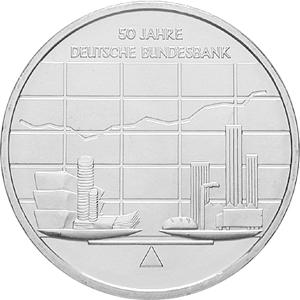 10 Euro Silber Gedenkmünze PP 2007 Bundesbank
