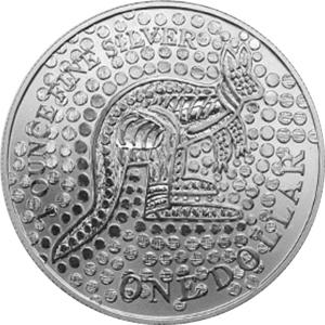 1 Unze Silber Känguru 2001 Australien Roayal Mint 1 Dollar
