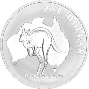 1 Unze Silber Känguru 2000 Australien Roayal Mint 1 Dollar