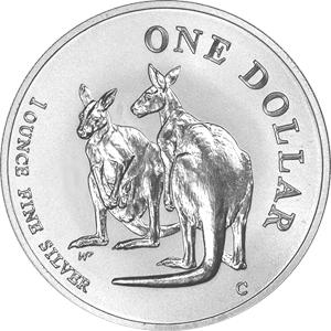 1 Unze Silber Känguru 1999 Australien Roayal Mint 1 Dollar