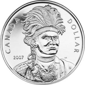 Canada Silber Gedenkmünze 1 Dollar Victoria Orden 2007