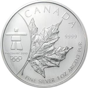 Maple Leaf 1 Unze 2008 Vancouver 