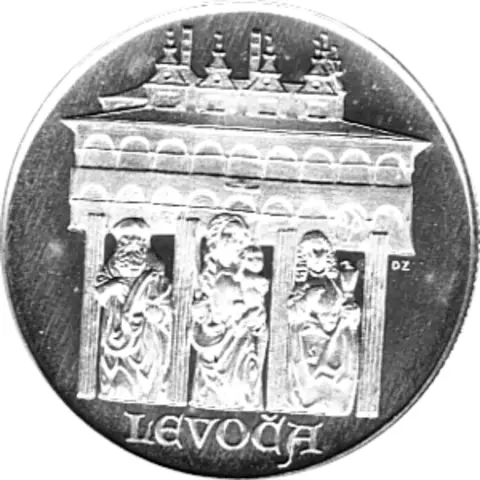 50 Korun, Tschechoslowakei, 1986,  Levoca