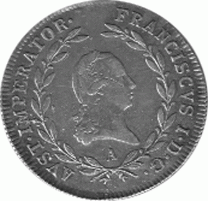 Österreich Habsburg 20 Kreuzer 1808