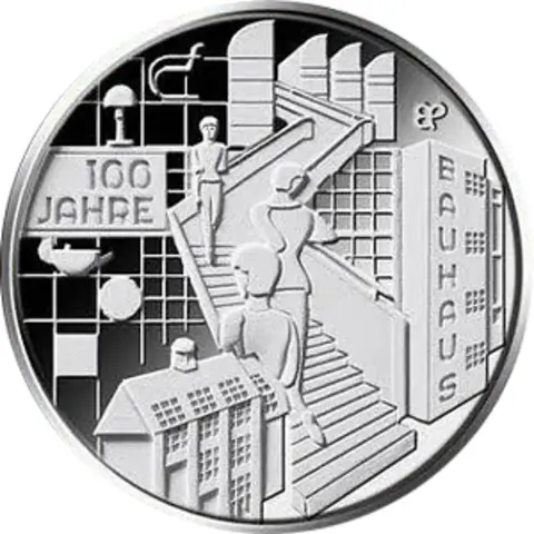 20 Euro Silber Gedenkmünze PP 2019 Bauhaus
