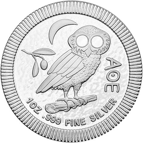 Eule von Athen 1 Unze Silber