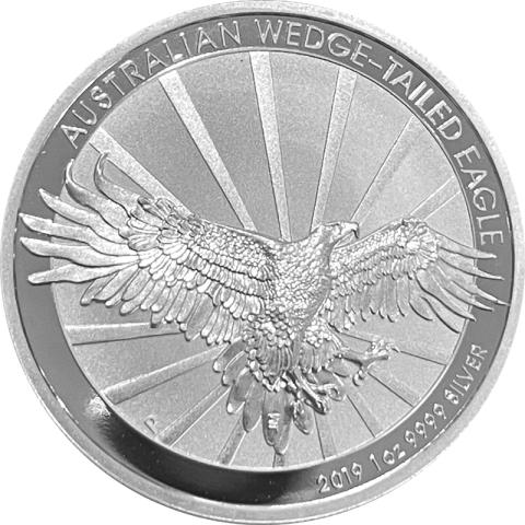 Wedge Tailed Eagle Silber 1 Unze 2019