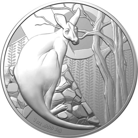 1 Unze Silber Känguru 2022 Australien Roayal Mint 1 Dollar