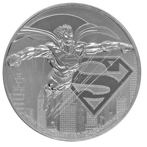 DC Silbermünzen Aquaman 1 Unze 