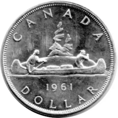 Canada Silber Gedenkmünze 1 Dollar Quebec 1965
