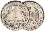Jäger 354 Deutsches Reich 1 Reichsmark