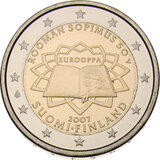 2 Euro 2007 Finnland Römische Verträge