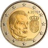 2 Euro 2010 Luxemburg Wappen des Herzogs