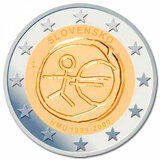2 Euro 2009 Slowakei Jahr des Euro