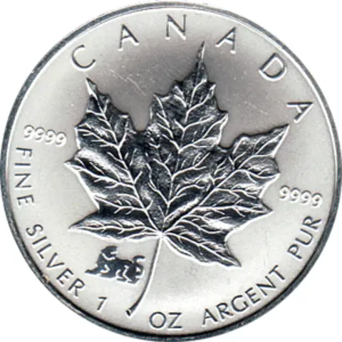 Maple Leaf Privy Mark Tiger 1998