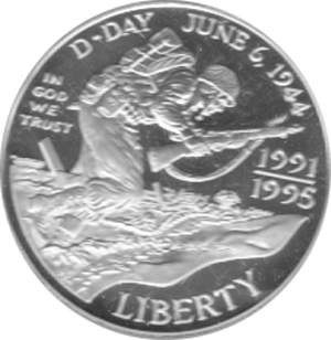 1 Dollar USA 1995 D-Day