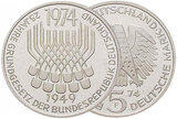 1974 5 DM Grundgesetz
