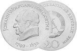 DDR 1969 20 Mark Johann Wolfgang Goethe