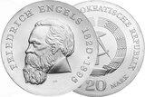 DDR 1970 20 Mark Friedrich Engels