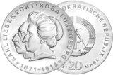 DDR 1971 20 Mark Liebknecht Luxemburg