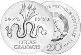 DDR 1972 20 Mark Lucas Cranach