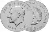 DDR 1973 10 Mark Bertolt Brecht