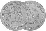 DDR 1975 5 Mark Jahr der Frau