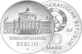 DDR 1987 10 Mark Schauspielhaus Berlin