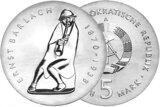 DDR 1988 5 Mark Ernst Barlach