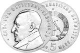 DDR 1989 5 Mark Carl Ossietzky