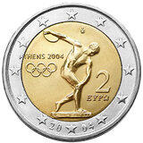 2 Euro 2004 Griechenland Olympiade