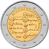 2 Euro 2005 Österreich Staatsvertrag