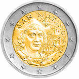 2 Euro 2006 San Marino Folder Kolumbus