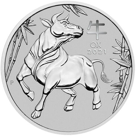 Platin Ochse 1 Unze 2021 Australien Perth Mint