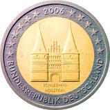 2 Euro 2006 Bundesrepublik Holstentor