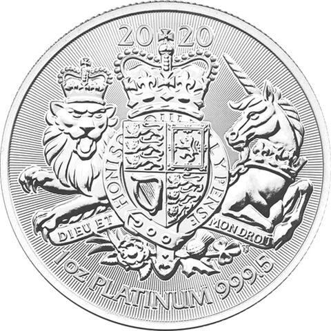Platin 1 Unze 2020 Royal Arms