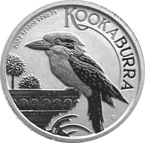 Platin Kookaburra 1/10 Unze 2022
