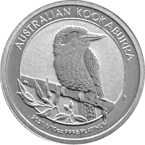 Platin Kookaburra 1/10 Unze 2021