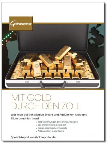 Mit Gold durch den Zoll