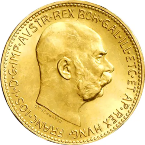 20 Kronen Österreich Goldmünze Kaiser Franz Joseph 1915