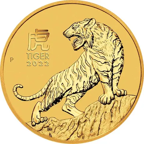Lunar III Tiger 1 Unze 2022