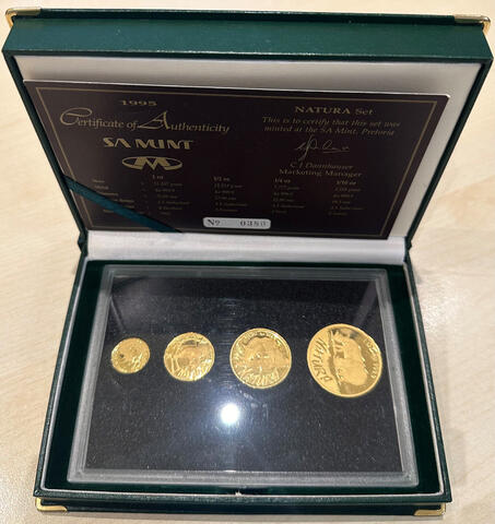 Rhino Natura Proof Set 1995 Big Five